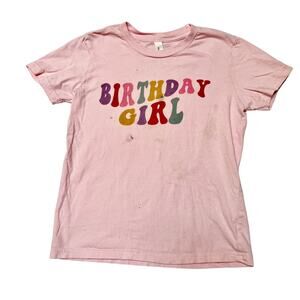 Birthday Girl Graphic Tee Size M